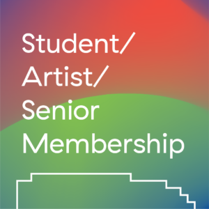 Student/Artist/Senior Membership